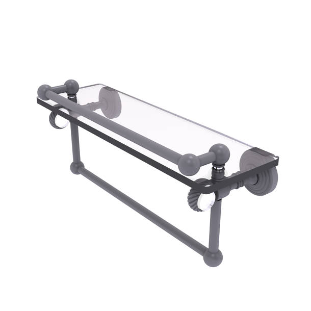 Everly Quinn Jarrell 13'' 2 Bar Wall Mounted Towel Bar Wayfair